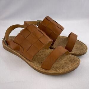 Korks Shana Weave Slingback Sandals